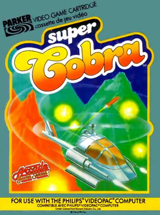 Super Cobra box art for Magnavox Odyssey 2